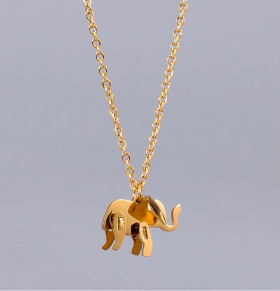 Dogeared 2025 elephant necklace