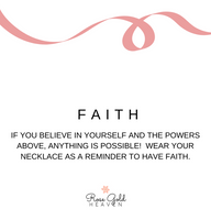 "Faith" Necklace