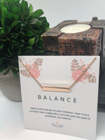 Balance Pendant Necklace
