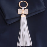 Leather Tassel  Key Chain
